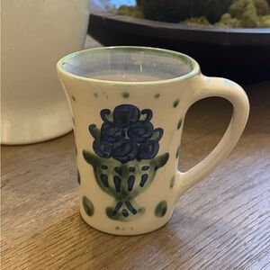 M A Hadley “blueberry bouquet” pattern grandmug